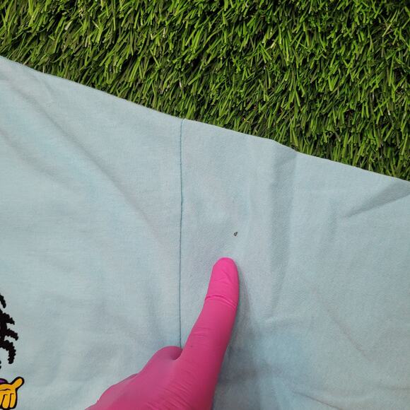 VTG 1996 Rasta Macarena Dance Craze T-Shirt L Single Stitch USA Tee Jays - Picture 4 of 7